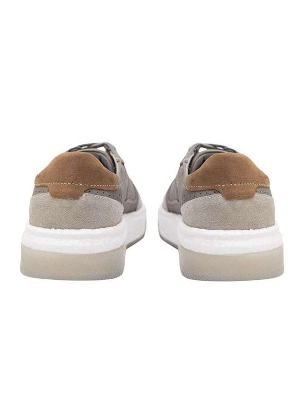 Democrata - Tênis Democrata Beat Pulse Masculino Bege 3