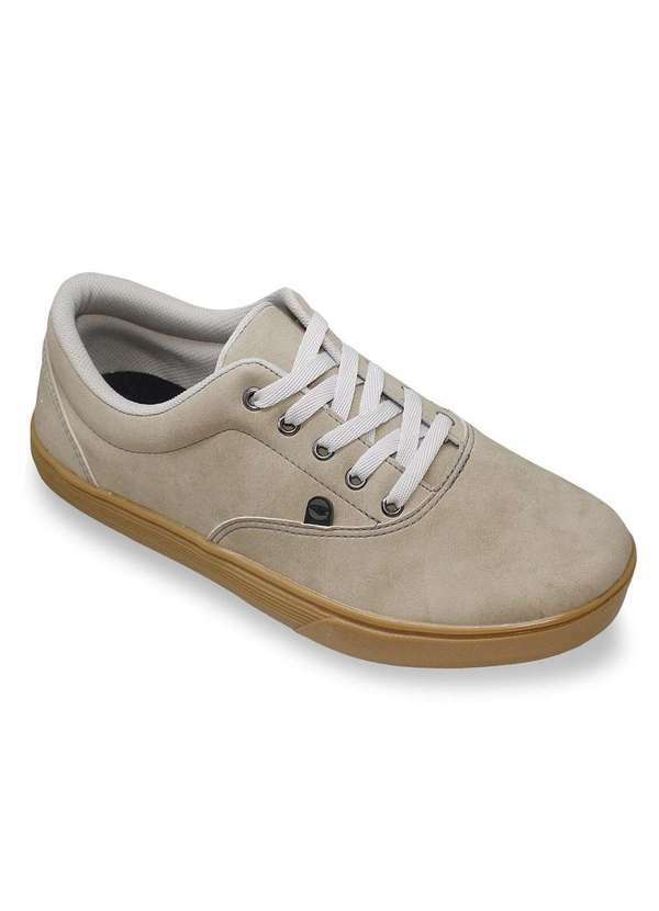Dray - Tênis Dray Casual Masculino Bege
