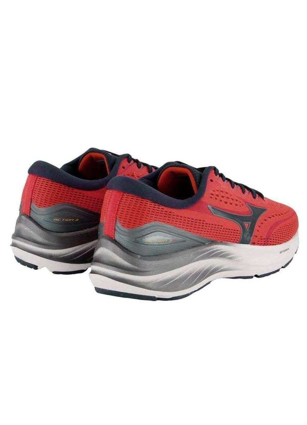 Mizuno - Tênis Mizuno Action 3 Masculino Vermelho 2