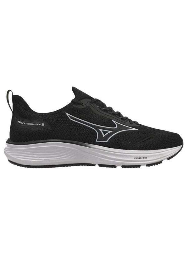 Mizuno - Tênis Mizuno Cool Ride 3 Unissex Preto