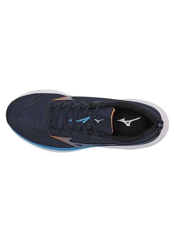 Mizuno - Tênis Mizuno Space 5 Masculino Azul 4