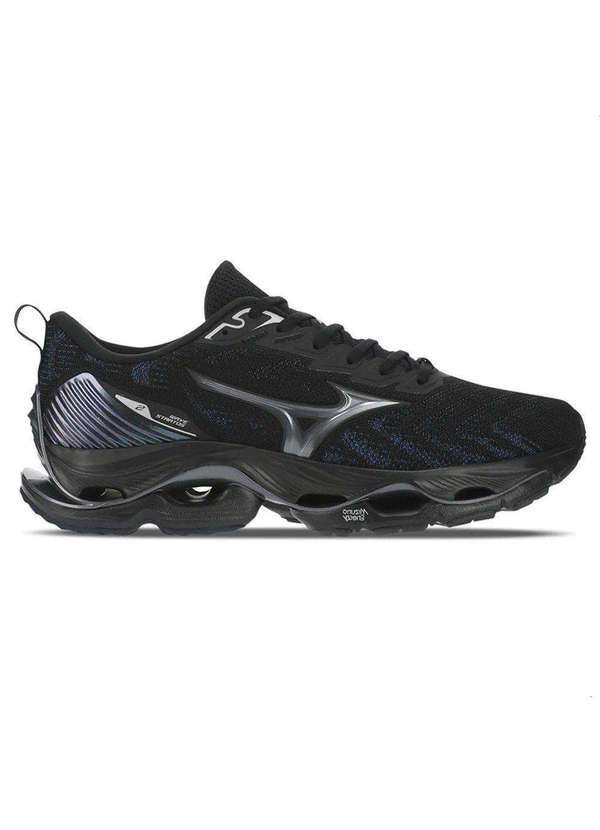 Mizuno - Tênis Mizuno Stratos 2 Masculino Preto