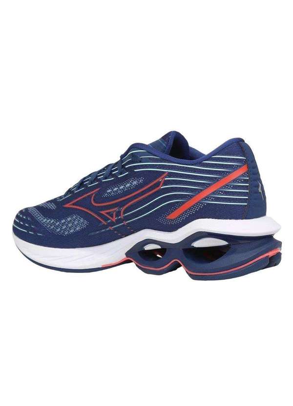 Mizuno - Tênis Mizuno Wave Creation 24 Masculino Azul 2