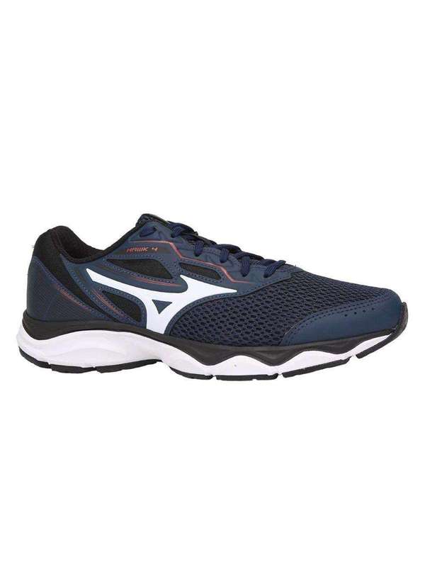 Mizuno - Tênis Mizuno Wave Hawk 4 Masculino Azul