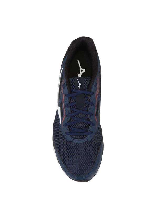 Mizuno - Tênis Mizuno Wave Hawk 4 Masculino Azul 3