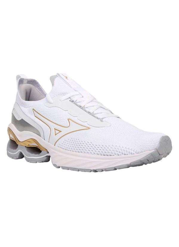 Mizuno - Tênis Mizuno Wave Invictus 4 Masculino Branco