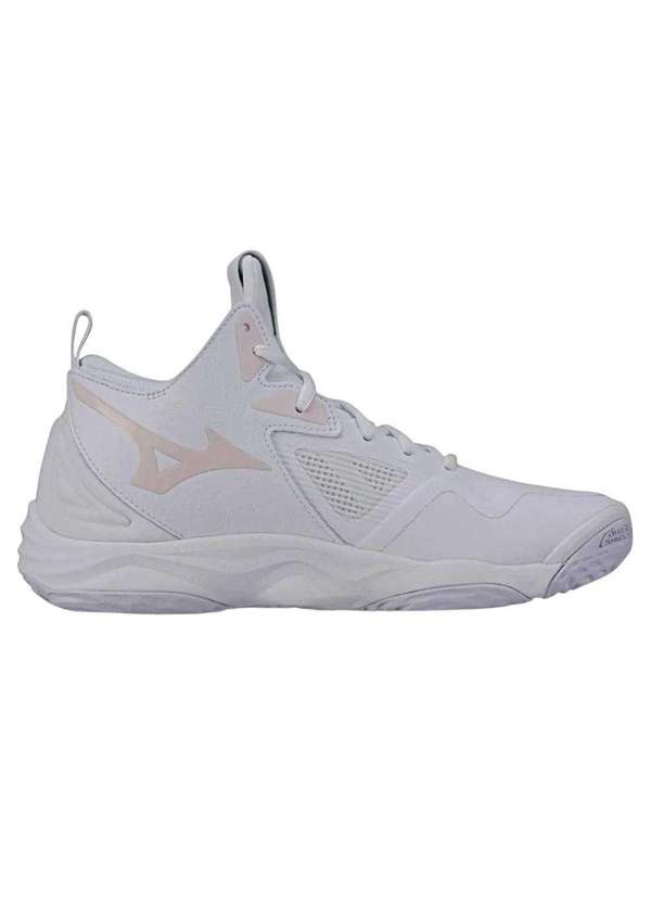 Mizuno - Tênis Mizuno Wave Momentum 3 Mid Unissex Branco