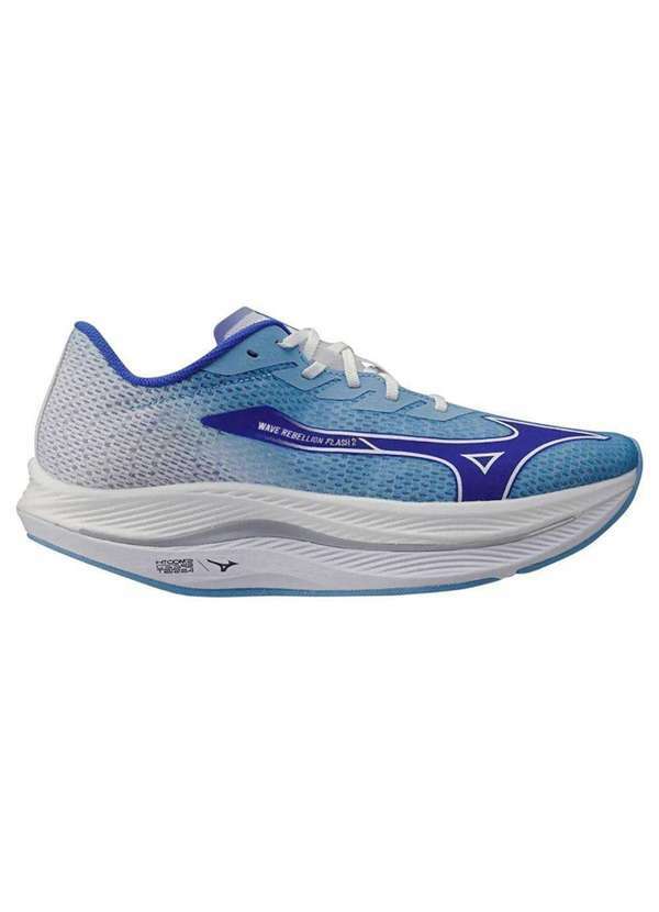 Mizuno - Tênis Mizuno Wave Rebellion Flash 2 Masculino Azul