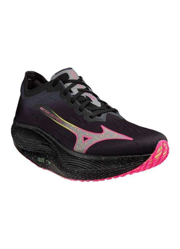 Mizuno - Tênis Mizuno Wave Rebellion Pro 2 Masculino Preto