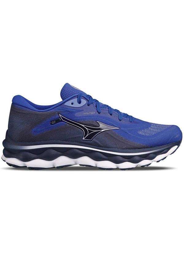 Mizuno - Tênis Mizuno Wave Sky 7 Masculino Azul