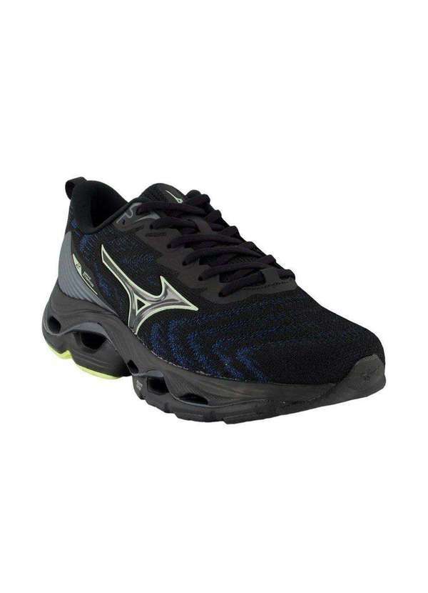 Mizuno - Tênis Mizuno Wave Stratos 2 Masculino Preto