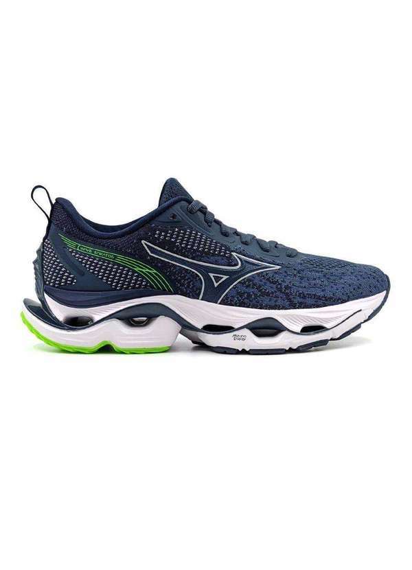 Mizuno - Tênis Mizuno Wave Stratos Masculino Azul