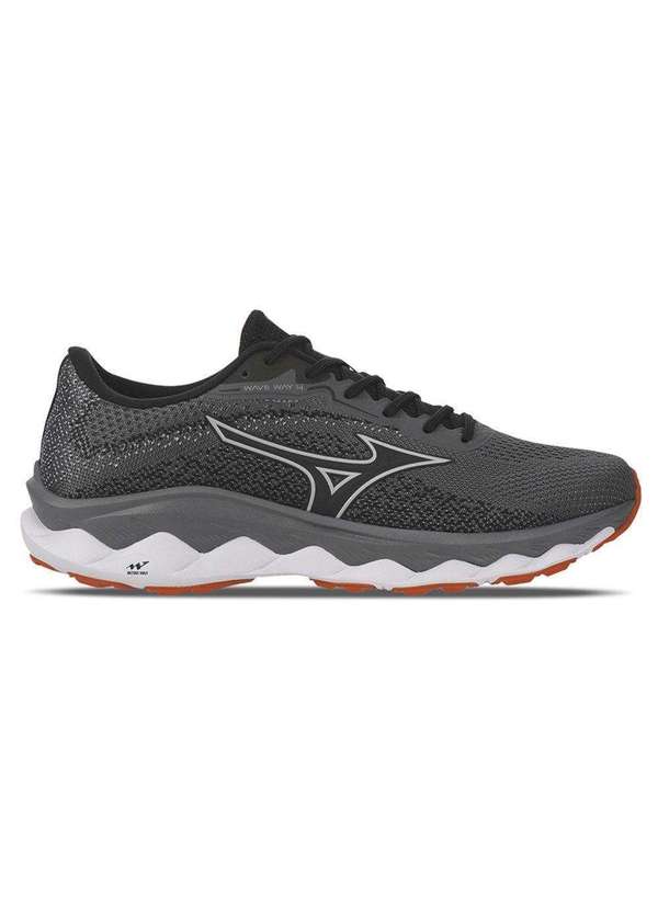 Mizuno - Tênis Mizuno Wave Way 4 Masculino Cinza