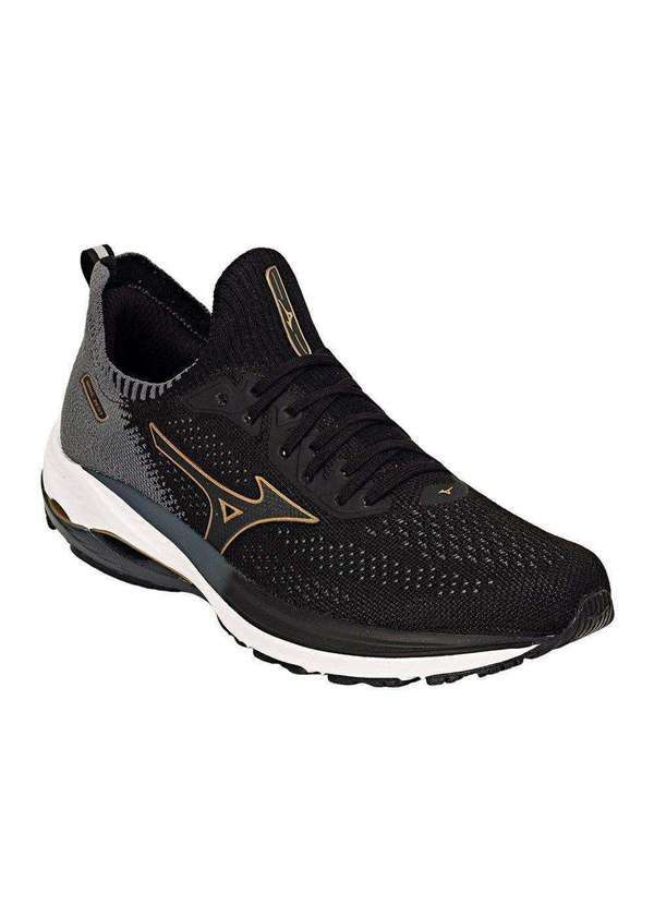 Mizuno - Tênis Mizuno Wave Zest Masculino Preto