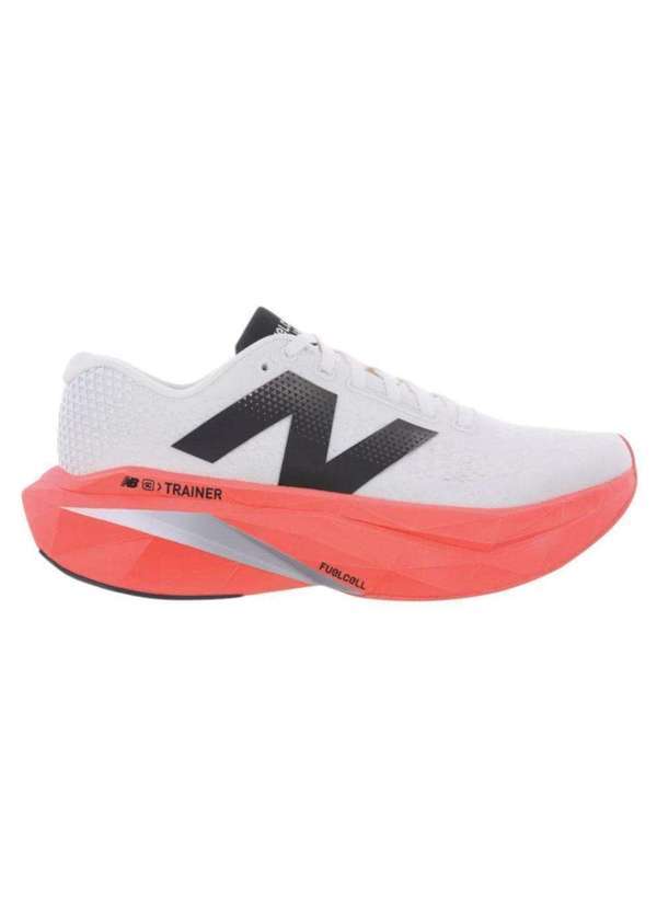 New Balance - Tênis New Balance Fuelcell Supercomp Trainer V3 Masculino Branco