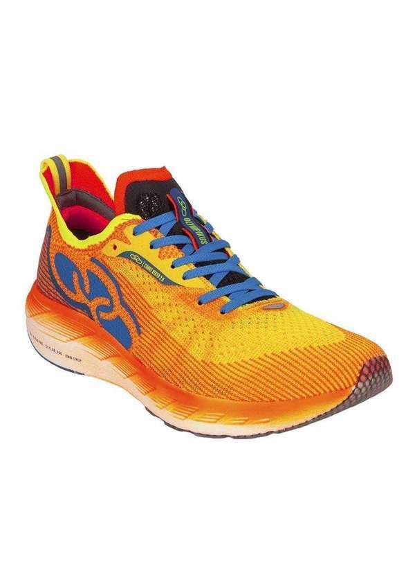 Olympikus - Tênis Olympikus Corre Vento 2 Unissex - Laranja