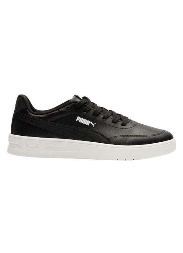 Puma - Tênis Puma Court Classic Clean Bdp Masculino Preto