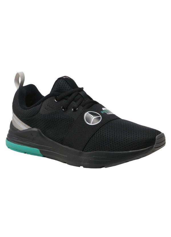 Puma - Tênis Puma Mercedes F1 Wired Run Masculino Preto