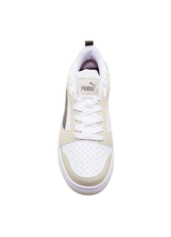 Puma - Tênis Puma Rebound V6 Low Masculino Bege 4