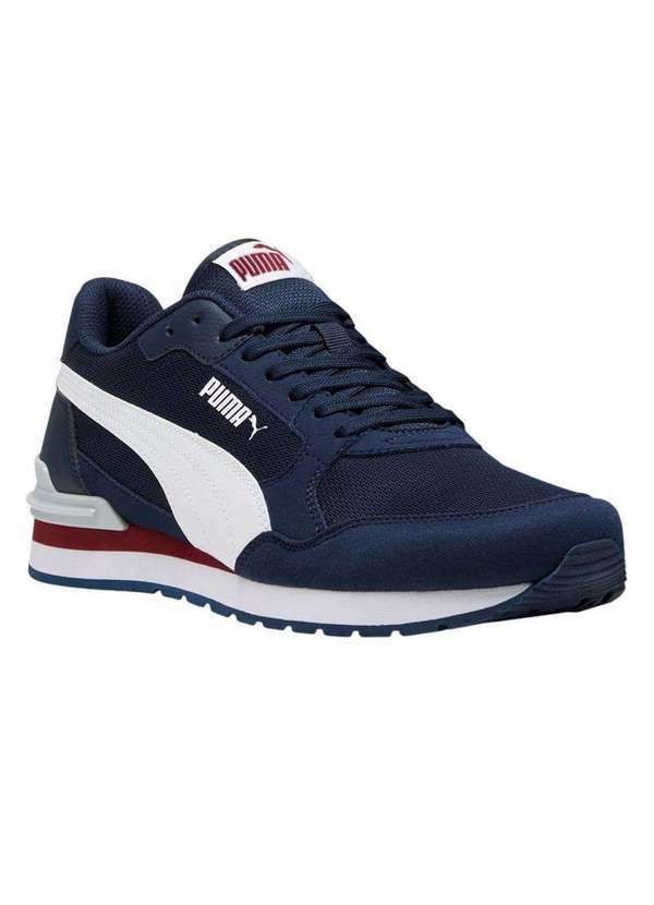 Puma - Tênis Puma St Runner V4 Mesh Masculino Azul