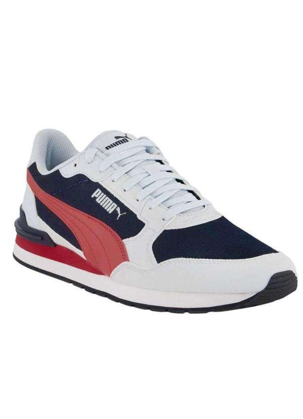 Puma - Tênis Puma St Runner V4 Mesh Masculino Branco