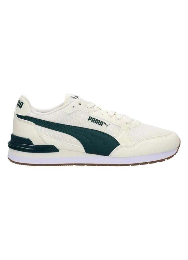 Puma - Tênis Puma St Runner V4 Mesh Masculino Bege