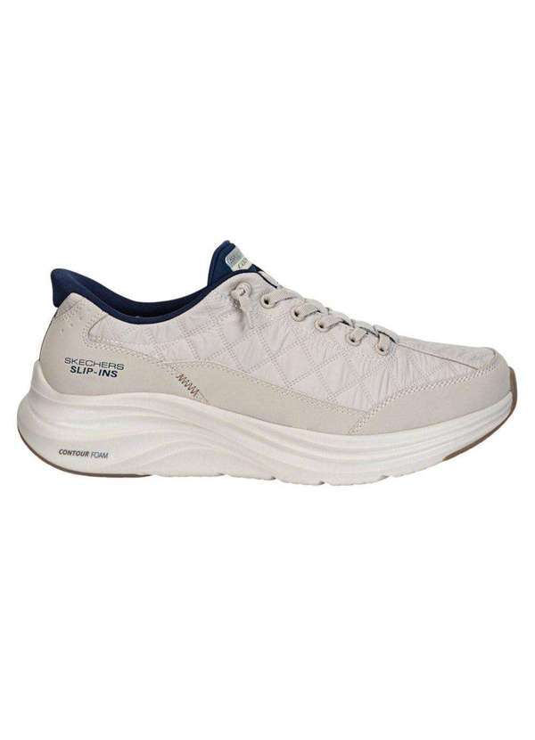 Skechers - Tênis Skechers Contour Foam Cozy Fit Masculino Bege
