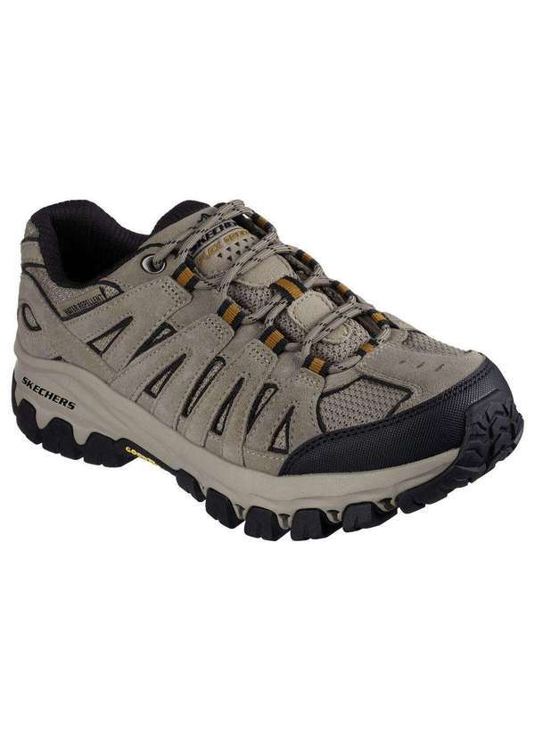 Skechers - Tênis Skechers Edgemont Taggert Masculino Bege