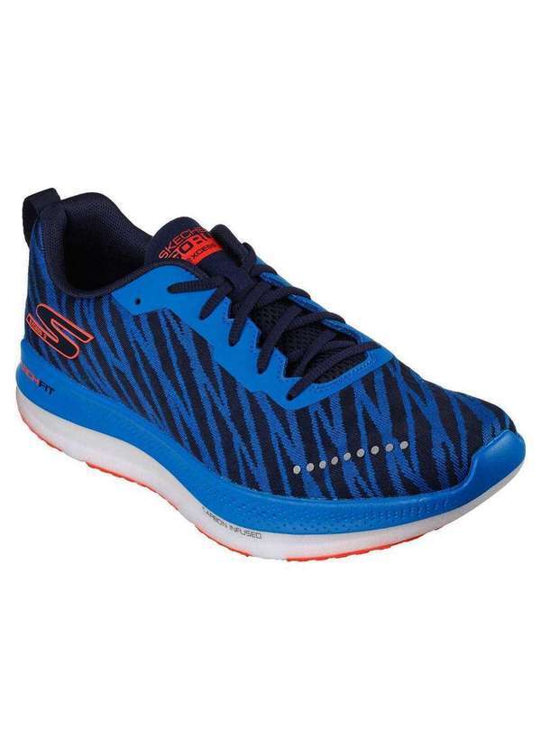 Skechers - Tênis Skechers Go Run Razor Excess 2 Masculino Azul