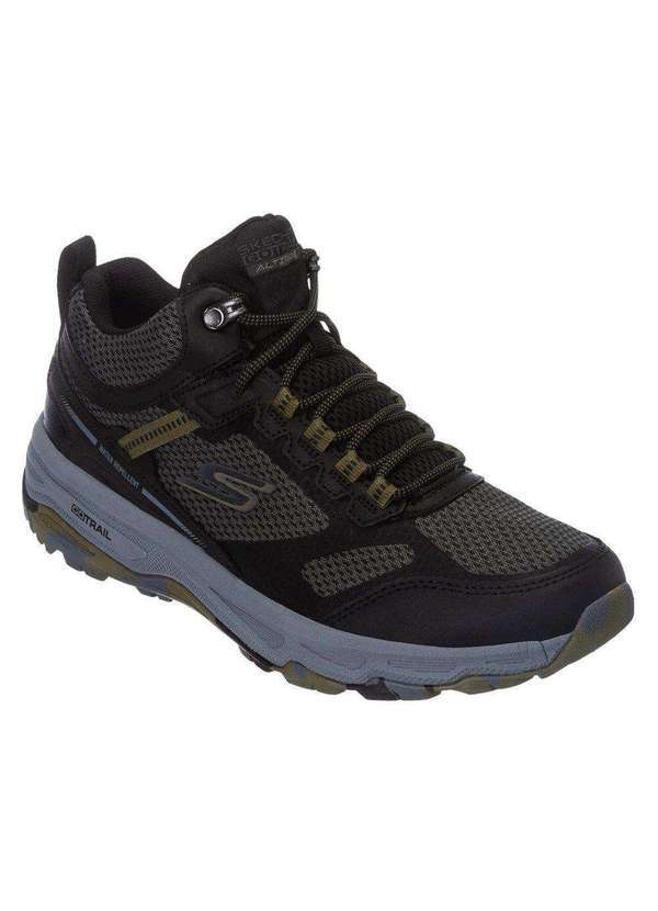 Skechers - Tênis Skechers Go Run Trail Altitude-Anorak Masculino Preto