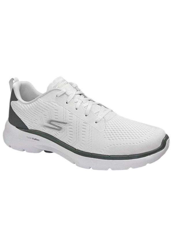 Skechers - Tênis Skechers Go Walk 6 Masculino Branco