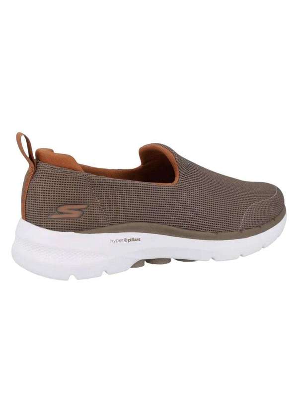 Skechers - Tênis Skechers Go Walk 6 Masculino Marrom 4
