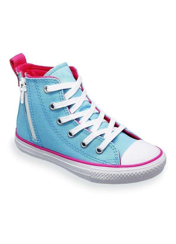 Converse - Tênis Converse All Star Chuck Taylor Hi Kids Azul