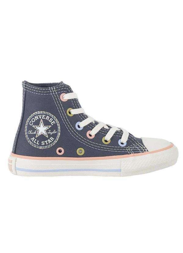 Converse - Tênis Converse All Star Chuck Taylor Hi Kids Azul