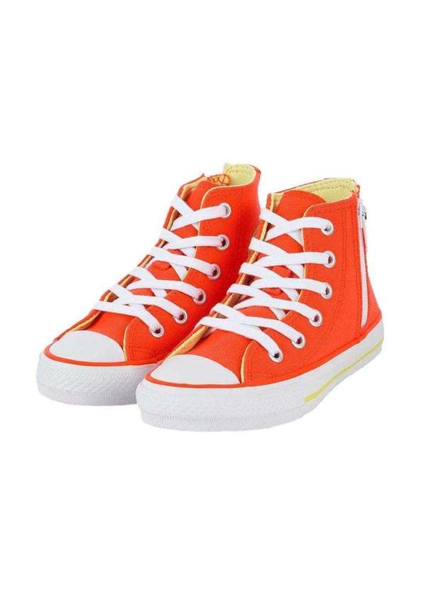 Converse - Tênis Converse All Star Chuck Taylor Hi Kids Laranja 4
