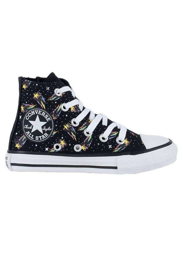 Converse - Tênis Converse All Star Chuck Taylor Hi Kids Preto