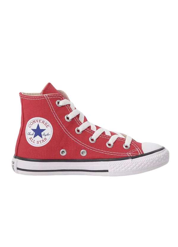 Converse - Tênis Converse All Star Chuck Taylor Hi Kids Vermelho