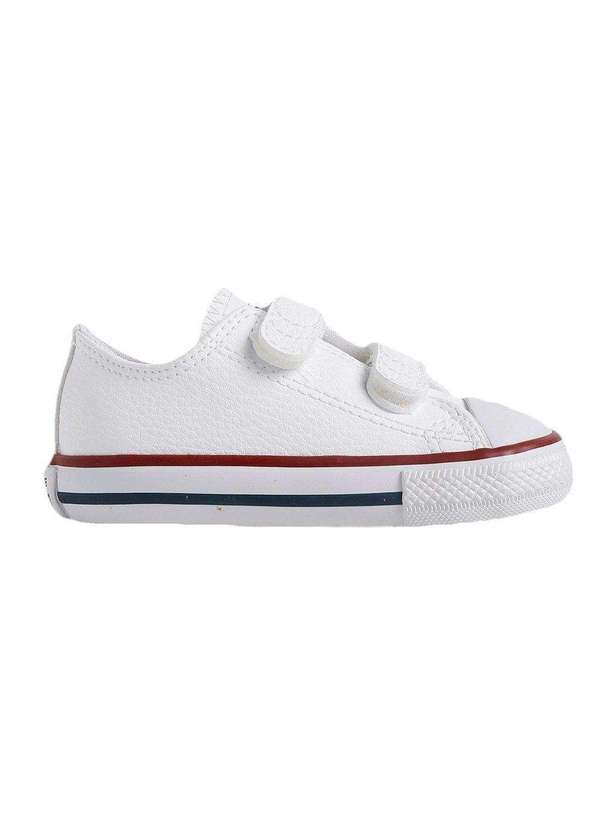 Tênis Converse All Star Chuck Taylor Ox Kids Branco Esporte Legal
