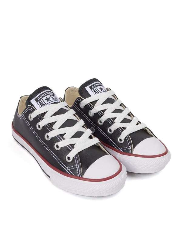 Converse - Tênis Converse All Star Chuck Taylor Ox Kids Preto 3