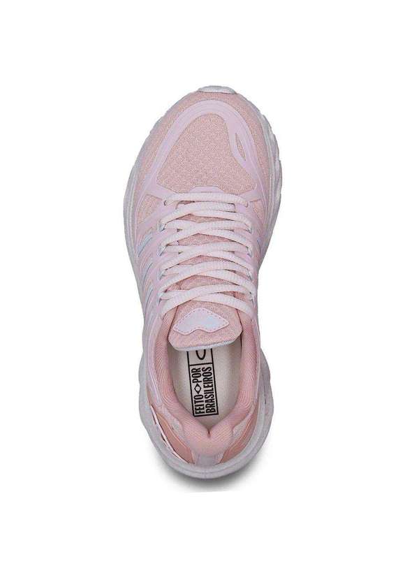 Olympikus - Tênis Olympikus Cyber 4 Infantil Rosa 3