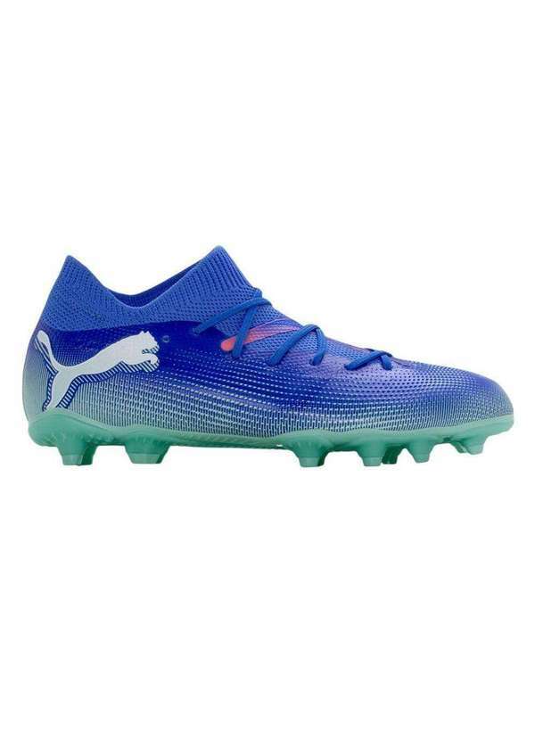 Puma - Chuteira Campo Puma Future 7 Match Fg/Ag Infantil Azul