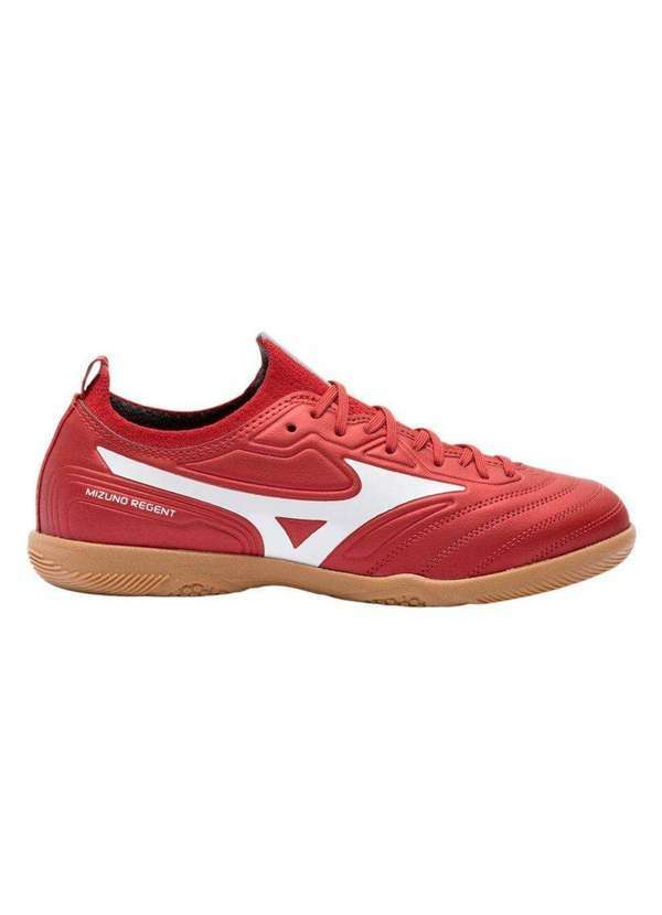Mizuno - Chuteira Futsal Mizuno Regent In Infantil Vermelho