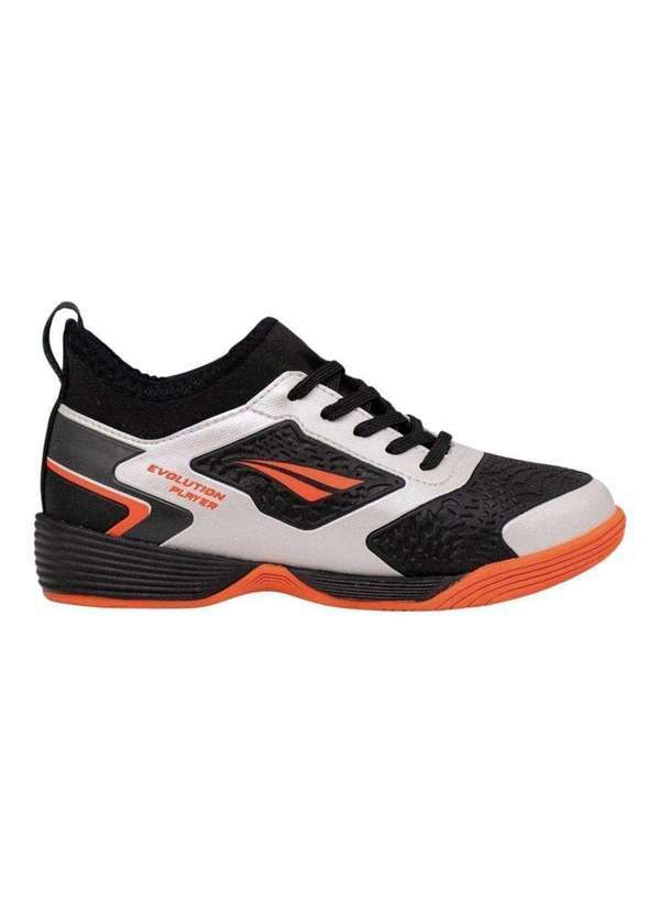 Penalty - Chuteira Futsal Penalty Evolution Player Locker Y-1 Infantil Preto