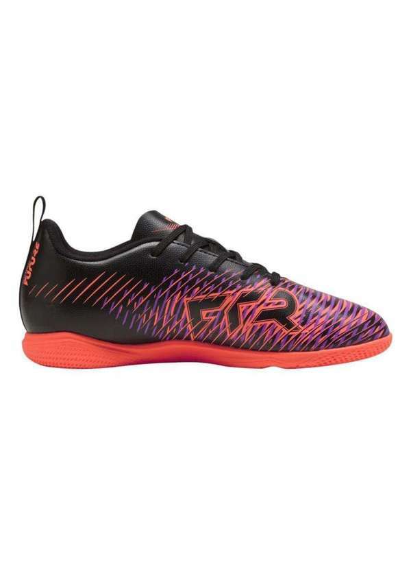 Puma - Chuteira Futsal Puma Future 8 Play It Infantil Preto