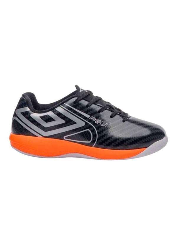 Umbro - Chuteira Futsal Umbro Pro 5 Infantil Preto