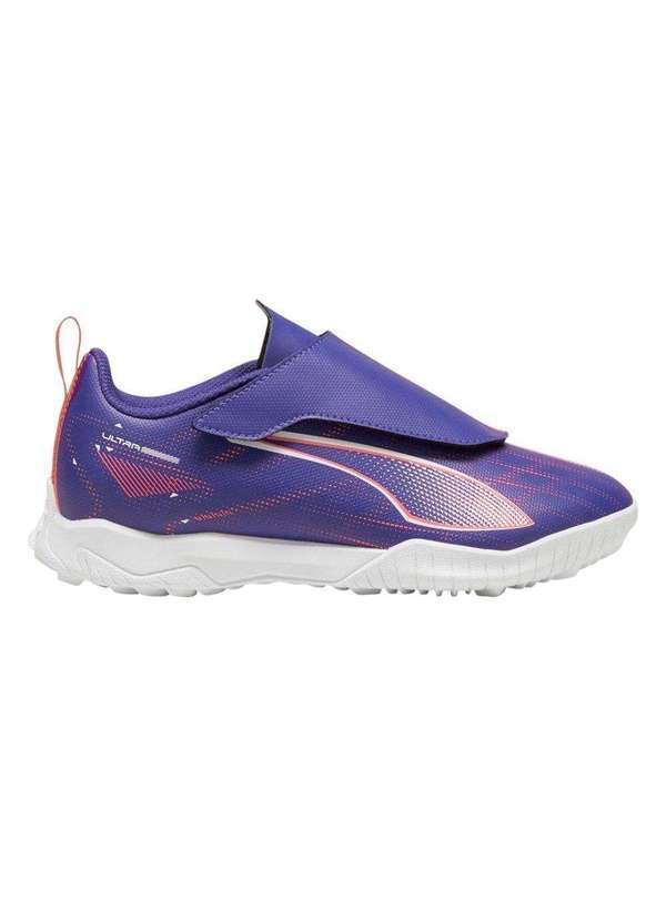 Puma - Chuteira Society Puma Ultra 5 Play V Tt Infantil Roxo