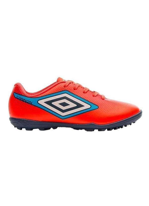 Umbro - Chuteira Society Umbro Cannon Infantil Laranja