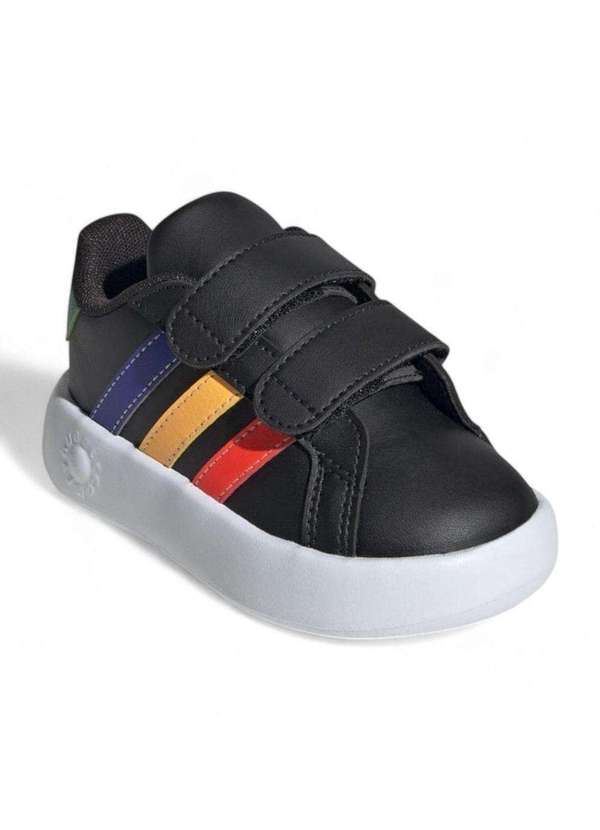 Tênis Adidas Grand Court Infantil Preto Esporte Legal