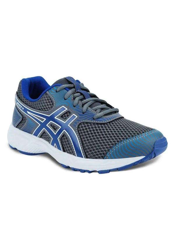 Asics - Tênis Asics Buzz 4 Infantil Cinza