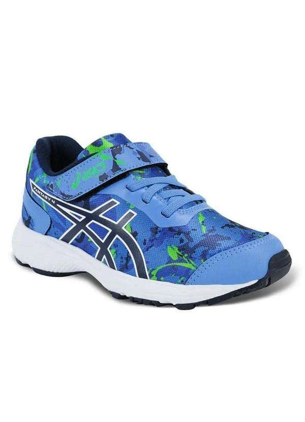 Asics - Tênis Asics Fantasy 4 Infantil Azul